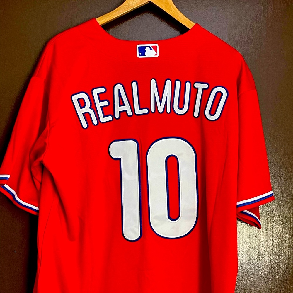JT Realmuto Red Phillies Jersey